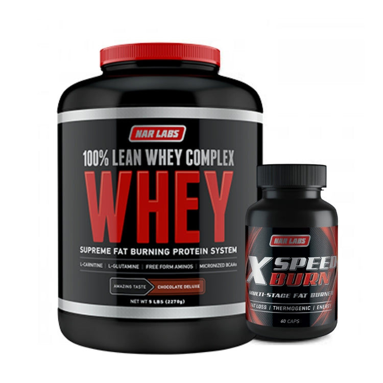 Narlabs 100% Lean Whey 5lb + Xspeed Burn 60cp