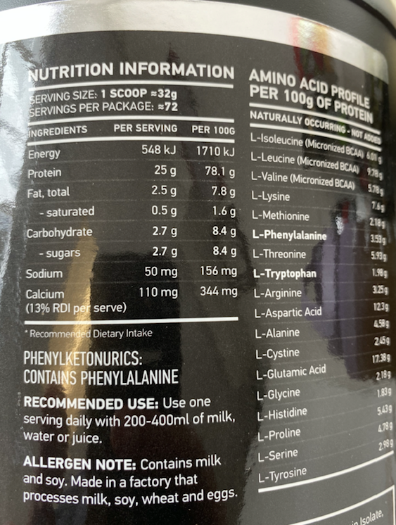 Narlabs 100% Lean Whey Complex 5lb 