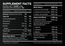 NAR Labs XCELL 1.4kg Supplement Facts