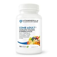 Vitaminerals CombAdult+ Multiple Vitamin & Mineral Formula 180cp
