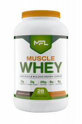 muscle whey protein 2lb